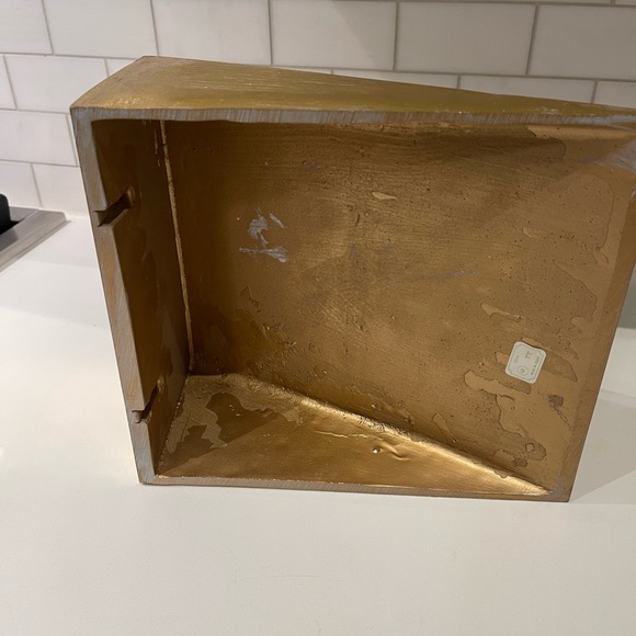 Bombay Company Gold Leaf shelf - Picture 3 of 4